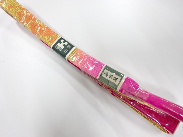 未使用品　正絹　手組帯締め